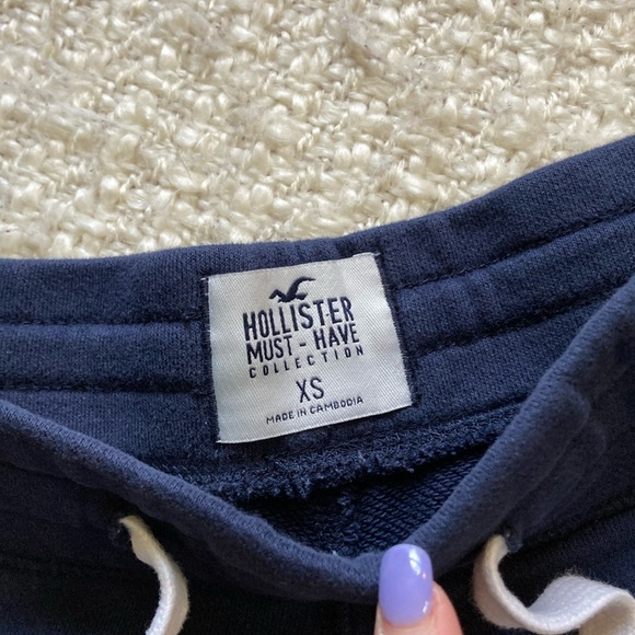 🏄🏽‍♂️Hollister Must-Have Men’s XS Navy Blue Jersey Shorts - Picture 8 of 12
